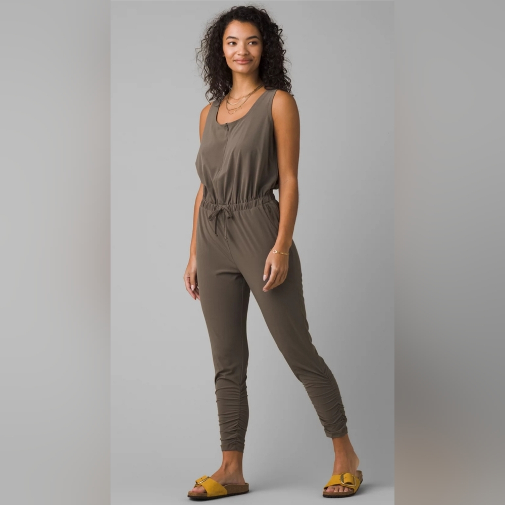 Prana Railay Jumpsuit in slate green